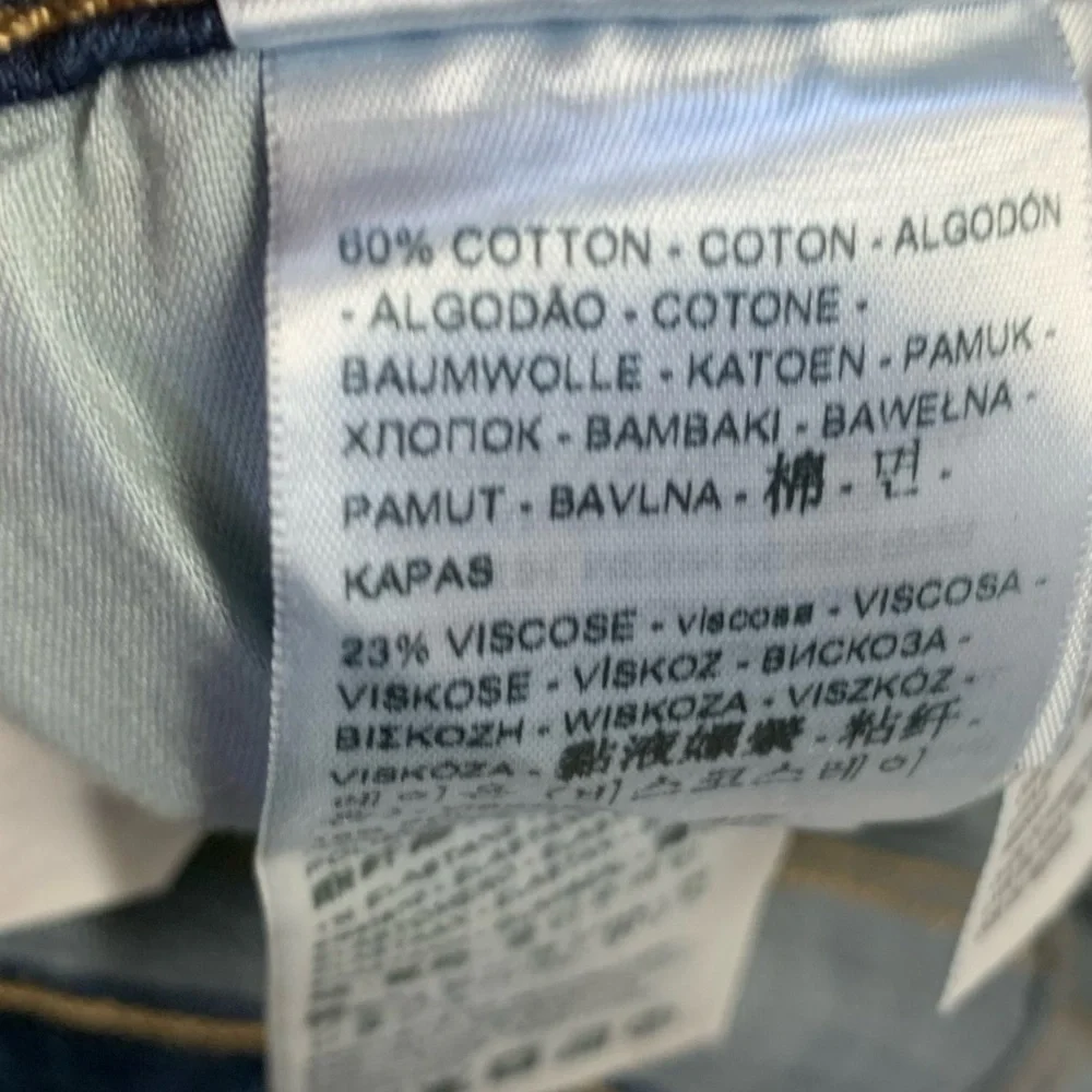 NEW! Levi’s High Rise Skinny 16W (36”W) and 29” Inseam Dark Blue Wash Stretchy - Picture 10 of 12